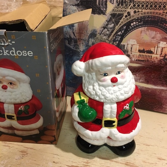 Vintage Santa Holiday Cookie Jar - Picture 12 of 12